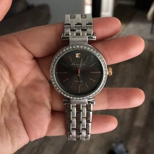 stainless steel kenneth cole watch